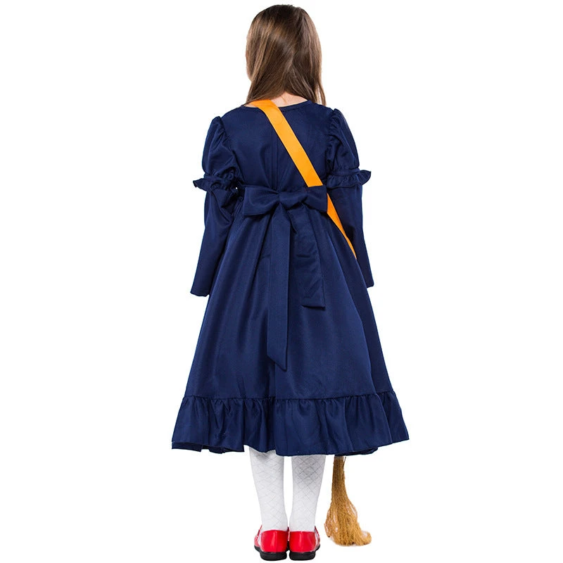 Kids/ Adults Version Kiki's Delivery Service Cosplay Kiki Cosplay Dress Costume Halloween Cosplay Outfit 10 Kids/ Adults Version Kiki's Delivery Service Cosplay Kiki Cosplay Dress Costume Halloween Cosplay Outfit - Image 8