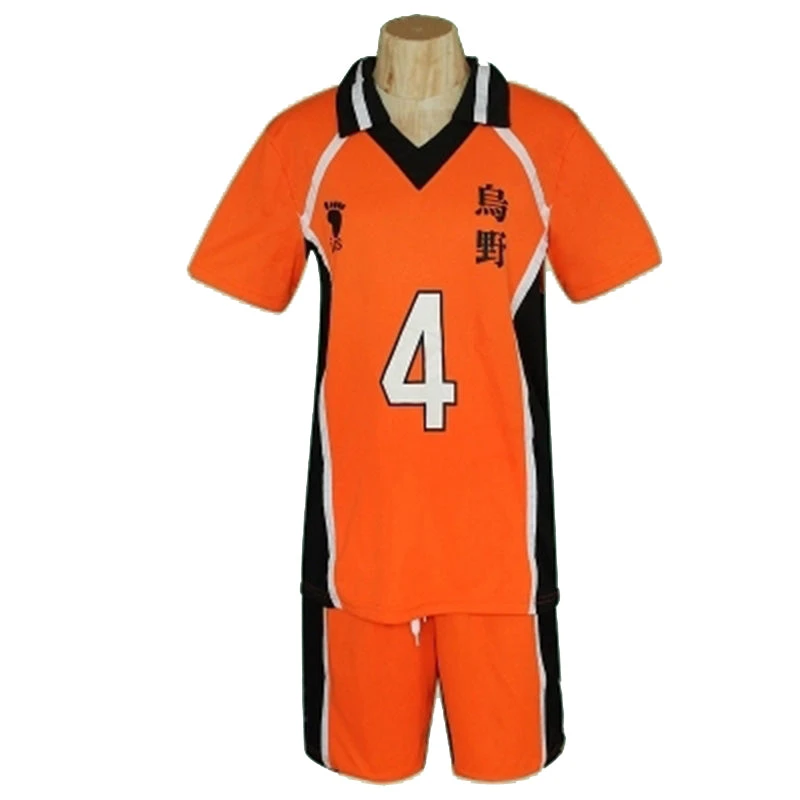 Anime Haikyu!! Karasuno Cosplay Costume Cosplay T-shirt And Shorts Sports Suit Set 10 Anime Haikyu!! Karasuno Cosplay Costume Cosplay T-shirt And Shorts Sports Suit Set - Image 8