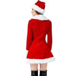 2022 New Women Sexy Christmas Party Santa Costume Dress -Procosplayshop 2019 New Women Sexy Christmas Party Santa Costume Dress 5