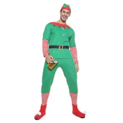 2020 Christmas Men Elf Costume Full Set -Procosplayshop 2020ChristmasMenElfCostumeFullSet 4