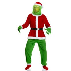 2020 Christmas The Grinch Costume Full Set -Procosplayshop 2020ChristmasTheGrinchCostumeFullSet 3