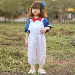 2023 Children's White Strappy Pants Sailor Suit Cosplay Costume Halloween Duck Anime Costumes 10 2023 Children's White Strappy Pants Sailor Suit Cosplay Costume Halloween Duck Anime Costumes -Procosplayshop 2023Children sWhiteStrappyPantsSailorSuitCosplayCostumeHalloweenDuckAnimeCostumes 4
