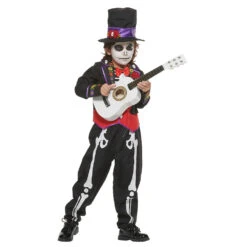 2023 El Dia De Los Muertos Costume Day Of The Dead Kids Boys Cosplay Costume Halloween Skeleton Cosaplay Outfit -Procosplayshop 2023ElDiadelosMuertosCostumeDayoftheDeadKidsBoysCosplayCostumeHalloweenSkeletonCosaplayOutfit 4