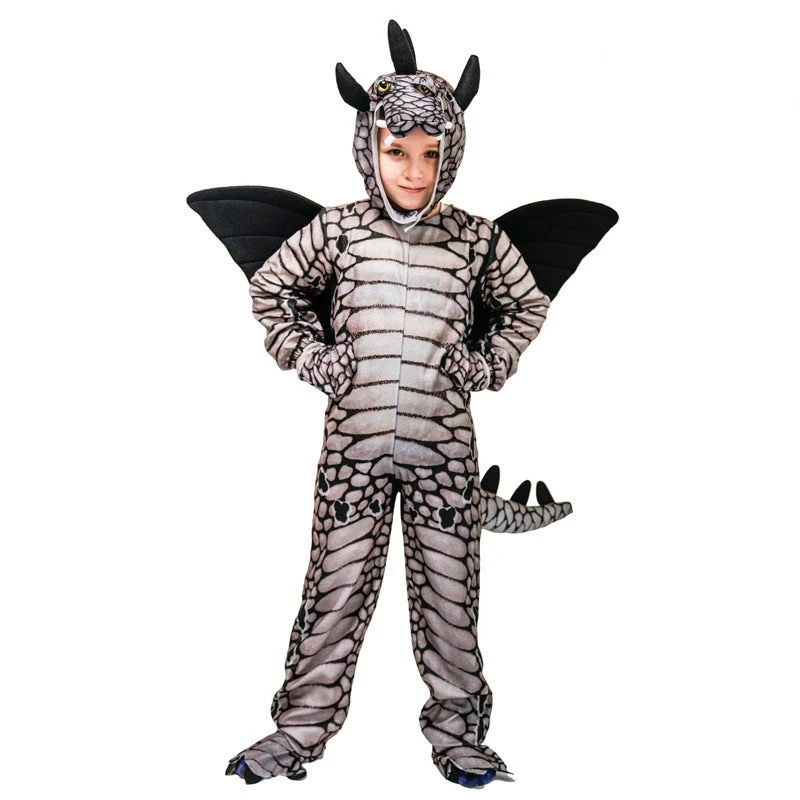 2023 Halloween Children Dinosaur Stage Performance Costume Kids Girls Boys Masquerade Dinosaur Costume 4 2023 Halloween Children Dinosaur Stage Performance Costume Kids Girls Boys Masquerade Dinosaur Costume - Image 2