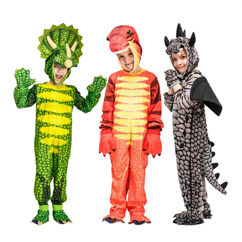 2023 Halloween Children Dinosaur Stage Performance Costume Kids Girls Boys Masquerade Dinosaur Costume 3 2023 Halloween Children Dinosaur Stage Performance Costume Kids Girls Boys Masquerade Dinosaur Costume