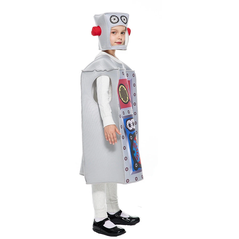 2023 Halloween Children's Performance Costume Robot Cosplay Costume Set 7 2023 Halloween Children's Performance Costume Robot Cosplay Costume Set - Image 5