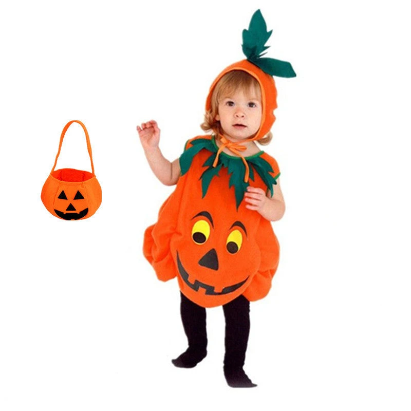 2023 Halloween Children's Pumpkin Costumes Boys Girls Masquerade Performance Costumes Toddler Pumpkin Costumes 3 2023 Halloween Children's Pumpkin Costumes Boys Girls Masquerade Performance Costumes Toddler Pumpkin Costumes