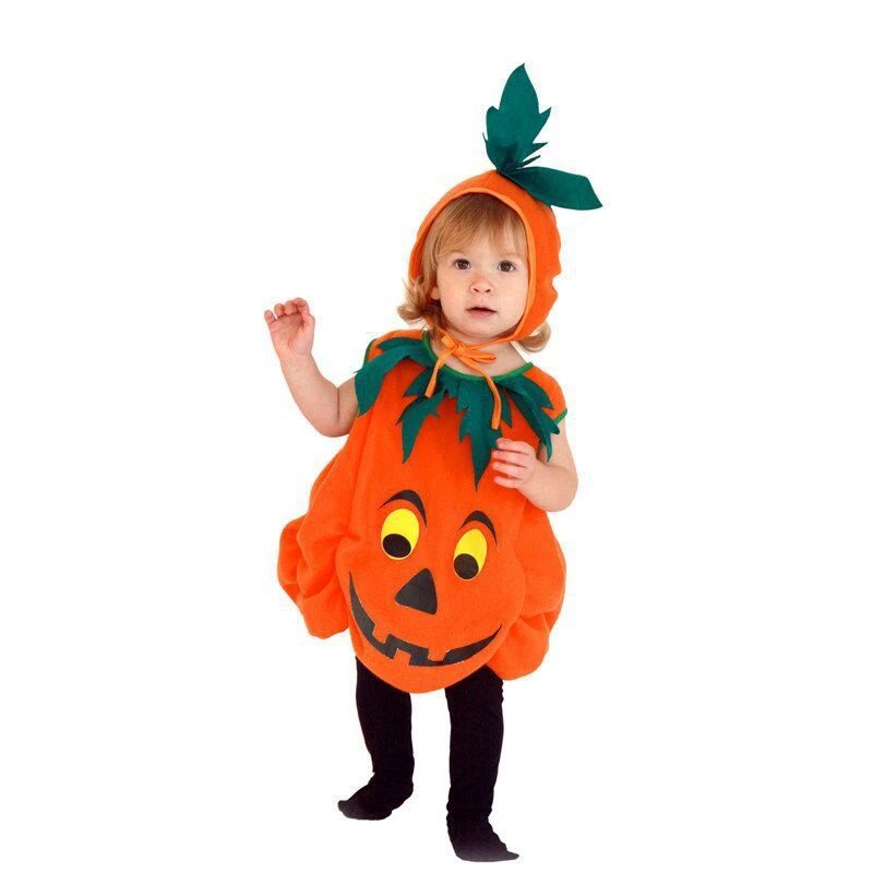 2023 Halloween Children's Pumpkin Costumes Boys Girls Masquerade Performance Costumes Toddler Pumpkin Costumes 6 2023 Halloween Children's Pumpkin Costumes Boys Girls Masquerade Performance Costumes Toddler Pumpkin Costumes - Image 4