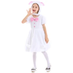 2023 Halloween Costume Kids Cute Rabbit Costume Boys Girls Stage Performance Costumes -Procosplayshop 2023HalloweenCostumeKidsCuteRabbitCostumeBoysGirlsStagePerformanceCostumes 4
