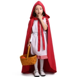 2023 Halloween Costumes Girls Little Red Riding Hood Costume Drama Performance Costume