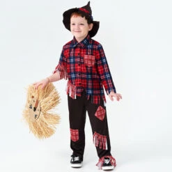 2023 Halloween Costumes Kids Boys Scarecrow Cosplay Outfit For Halloween Party Stage Performance -Procosplayshop 2023HalloweenCostumesKidsBoysScarecrowCosplayOutfitForHalloweenPartyStagePerformance 3