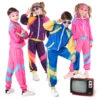 2023 Halloween Kids Costume Vintage Disco Performance Costume Girls Boys Halloween Hip-Hop Costume -Procosplayshop 2023HalloweenKidsCostumeVintageDiscoPerformanceCostumeGirlsBoysHalloweenHip HopCostume 2