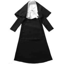 2023 Halloween Kids Girls Black Nun Cosplay Costume Halloween Carnival Drama Performance Costume -Procosplayshop 2023HalloweenKidsGirlsBoysBlackNunCosplayCostumeHalloweenCarnivalDramaPerformanceCostume 6