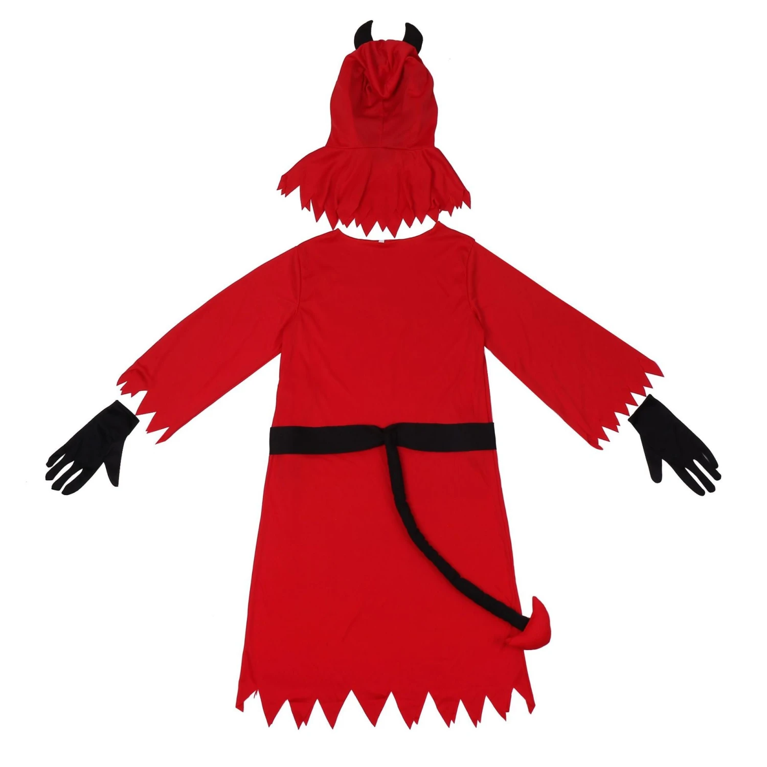 2023 Halloween Kids Red Demon Costume Girls Boys Halloween Carnival Red Demon Outfit 6 2023 Halloween Kids Red Demon Costume Girls Boys Halloween Carnival Red Demon Outfit - Image 4