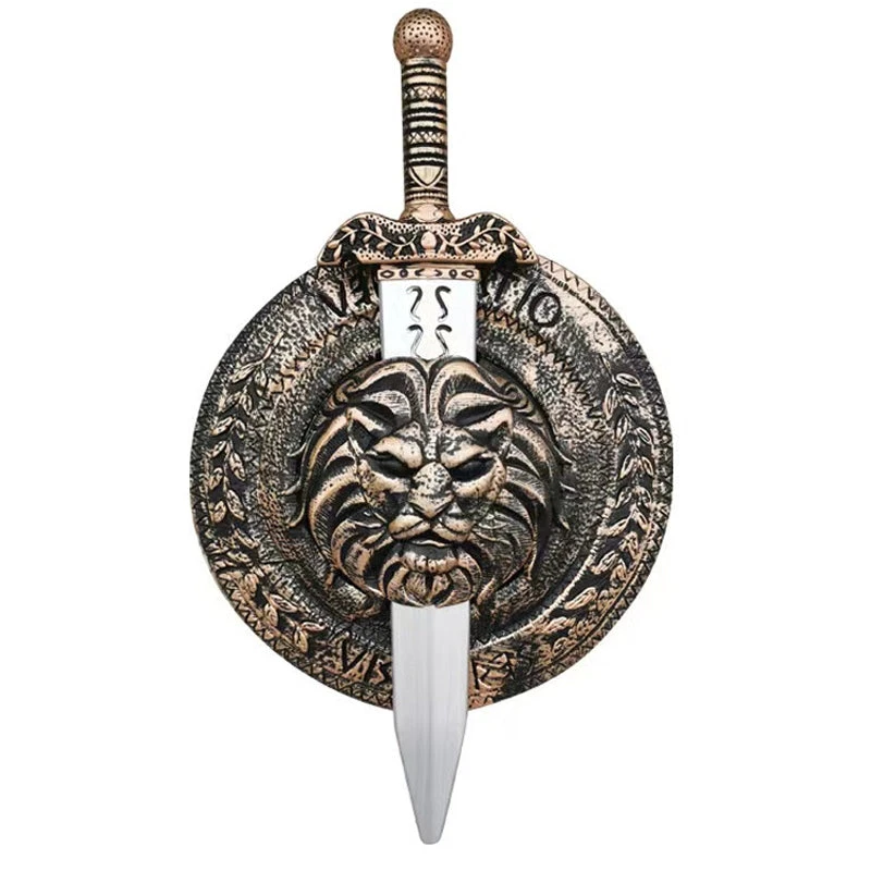 2023 Halloween Kids Spartan Warrior Costume With Shield And Sword Props Boys Girls Ancient Roman Warrior Costume 10 2023 Halloween Kids Spartan Warrior Costume With Shield And Sword Props Boys Girls Ancient Roman Warrior Costume - Image 8