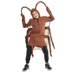 2023 Halloween Kids Spooky Costume Cockroach Jumpsuit Costume