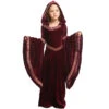 2023 Halloween Kids Vampire Costume Girls Performance Costume Burgundy European Medieval Costume -Procosplayshop 2023HalloweenKidsVampireCostumeGirlsPerformanceCostumeBurgundyEuropeanMedievalCostume 2
