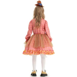 2023 Kids Girls Scarecrow Dress Costume For Halloween Carnival Child Stage Performance Costume -Procosplayshop 2023KidsGirlsScarecrowDressCostumeForHalloweenCarnivalChildStagePerformanceCostume 5
