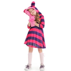 2023 Kids Girls The Cheshire Cat Costume Dress Cute Children's Performance Costume -Procosplayshop 2023KidsGirlsTheCheshireCatCostumeDressCuteChildren sPerformanceCostume 3