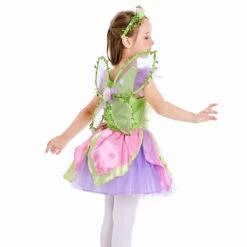 2023 Kids Halloween Butterfly Wings Princess Dress With Wings Costume Girls Pink Flower Fairy Stage Costume -Procosplayshop 2023KidsHalloweenButterflyWingsPrincessDressWithWingsCostumeGirlsPinkFlowerFairyStageCostume 5