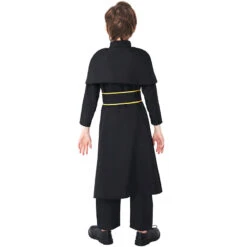 2023 Kids Halloween Costume Girls Boys Black Robe Priest Costume Choir Stage Performance Costume -Procosplayshop 2023KidsHalloweenCostumeGirlsBoysBlackRobePriestCostumeChoirStagePerformanceCostume 5