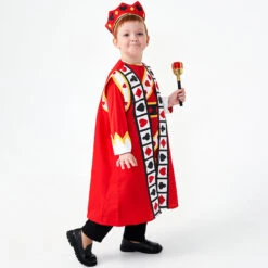 2023 Kids Halloween Costumes Poker Red King Card Costume Set Kids Fairytale Role Play Performance Costume -Procosplayshop 2023KidsHalloweenCostumesPokerKingdomRedKingCostumeSetKidsFairytaleRolePlayPerformanceCostume 4