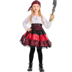 2023 Kids Halloween Mariner Costume Girls Pirate Costume Stage Performance Dress