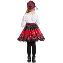 2023 Kids Halloween Mariner Costume Girls Pirate Costume Stage Performance Dress -Procosplayshop 2023KidsHalloweenMarinerCostumeGirlsPirateCostumeStagePerformanceDress 4