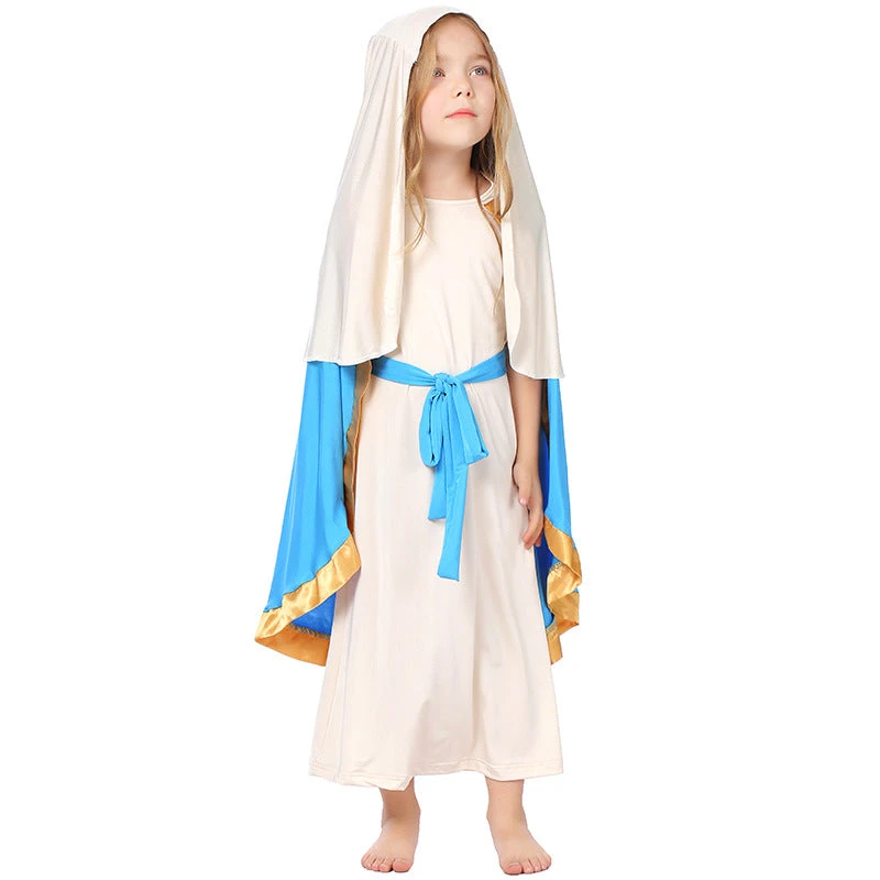 2023 Kids Halloween Stage Performance Costume Shepherd Costume For Girls Boys 4 2023 Kids Halloween Stage Performance Costume Shepherd Costume For Girls Boys - Image 2