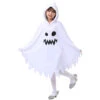 2023 Kids White Ghost Costume Glow-in-the-Dark Ghostface Cape Girls Boys Halloween Cosplay Party Dressup Costumes -Procosplayshop 2023KidsWhiteGhostCostumeGlow in the DarkGhostfaceCapeGirlsBoysHalloweenCosplayPartyDressupCostumes 1