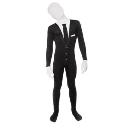 2023 Kids And Adults Horror Faceless Monster In Suit Costume Zentai Halloween Carnival Cosplay Jumpsuit -Procosplayshop 2023KidsandAdultsHorrorFacelessMonsterinSuitCostumeZentaiHalloweenCarnivalCosplayJumpsuit 4