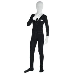 2023 Kids And Adults Horror Faceless Monster In Suit Costume Zentai Halloween Carnival Cosplay Jumpsuit -Procosplayshop 2023KidsandAdultsHorrorFacelessMonsterinSuitCostumeZentaiHalloweenCarnivalCosplayJumpsuit 5