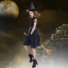 New Black Muslin Night Ghost Witch Cosplay Costume Halloween/Stage/Party -Procosplayshop 4030607929 1734513592