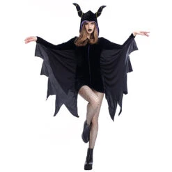 New Bat Horn Sleeping Spell Witch Cosplay Costume Halloween/Stage/Party