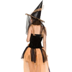 Sexy Yellow Muslin Pouf Dress Witch Costume Halloween/Stage Performance/Party -Procosplayshop 4570251863 1734513592