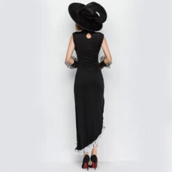 Black Lace Sexy Witch Cosplay Costume Halloween/Stage Performance/Party -Procosplayshop 4588095633 1734513592