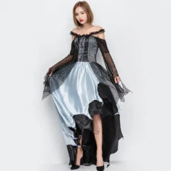 Black Lace Sexy Irregular Witch Cosplay Costume Halloween/Stage Performance/Party -Procosplayshop 4599612603 1734513592