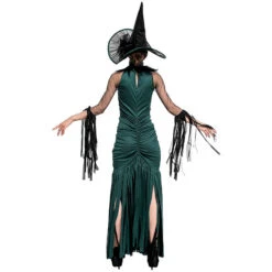 Green Fringed Witch Cosplay Costume Halloween/Stage Performance/Party -Procosplayshop 4750072294 1734513592