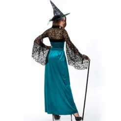 Sexy Afternoon Tea Witch Lace Slim Waist Witch Cosplay Costume Halloween/Stage/Party -Procosplayshop 8035197266 1734513592