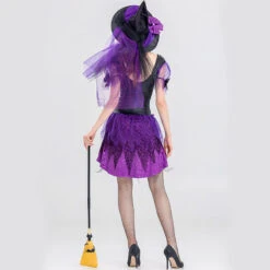 Deluxe Purple Sexy Tube Top Witch Costume Halloween/Stage Performance/Party -Procosplayshop 8855951313 1734513592