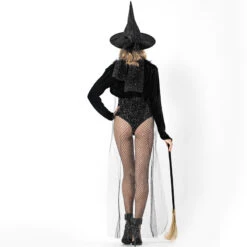 Sexy Black Classic Short Witch Cosplay Costume Halloween/Stage Performance/Party -Procosplayshop 9096264037 1734513592