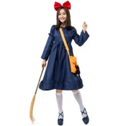 Adult Kiki's Delivery Service Witch Cosplay Costume Halloween/Stage/Party
