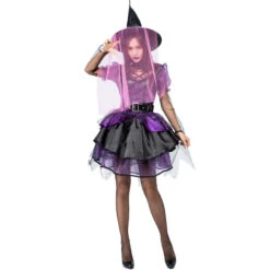 Deluxe Purple Muslin Tutu Dress Witch Costume Halloween/Stage Performance/Party -Procosplayshop 9149673495 1734513592