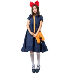 Adult Kiki's Delivery Service Witch Cosplay Costume Halloween/Stage/Party -Procosplayshop 9163375224 1734513592