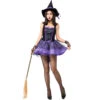 Sexy Purple Swallowtail Pouf Dress Sling Sleeveless Witch Costume Halloween/Stage Performance/Party 1 Sexy Purple Swallowtail Pouf Dress Sling Sleeveless Witch Costume Halloween/Stage Performance/Party -Procosplayshop 9192239634 1734513592