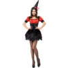 Cute Black Red Flame Witch Cosplay Costume Halloween/Stage Performance/Party -Procosplayshop 9213095252 1734513592