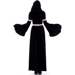 Retro Court Black Witch Cosplay Costume Halloween/Stage Performance/Party 11 Retro Court Black Witch Cosplay Costume Halloween/Stage Performance/Party -Procosplayshop 9243195103 1734513592