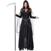 New Black Yarn Impermanence Sling Maxi Dress Witch Costume Halloween/Stage Performance/Party -Procosplayshop 9421276962 1734513592