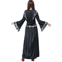 New Skeleton Printed Long Skirt Witch Costume Halloween/Stage Performance/Party -Procosplayshop 9542621069 1734513592