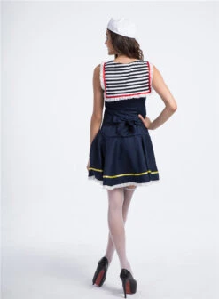 Dreamgirl All Aboard Navy Sailor Costume -Procosplayshop Adult Women Dreamgirl All Aboard Navy Sailor Costume 4